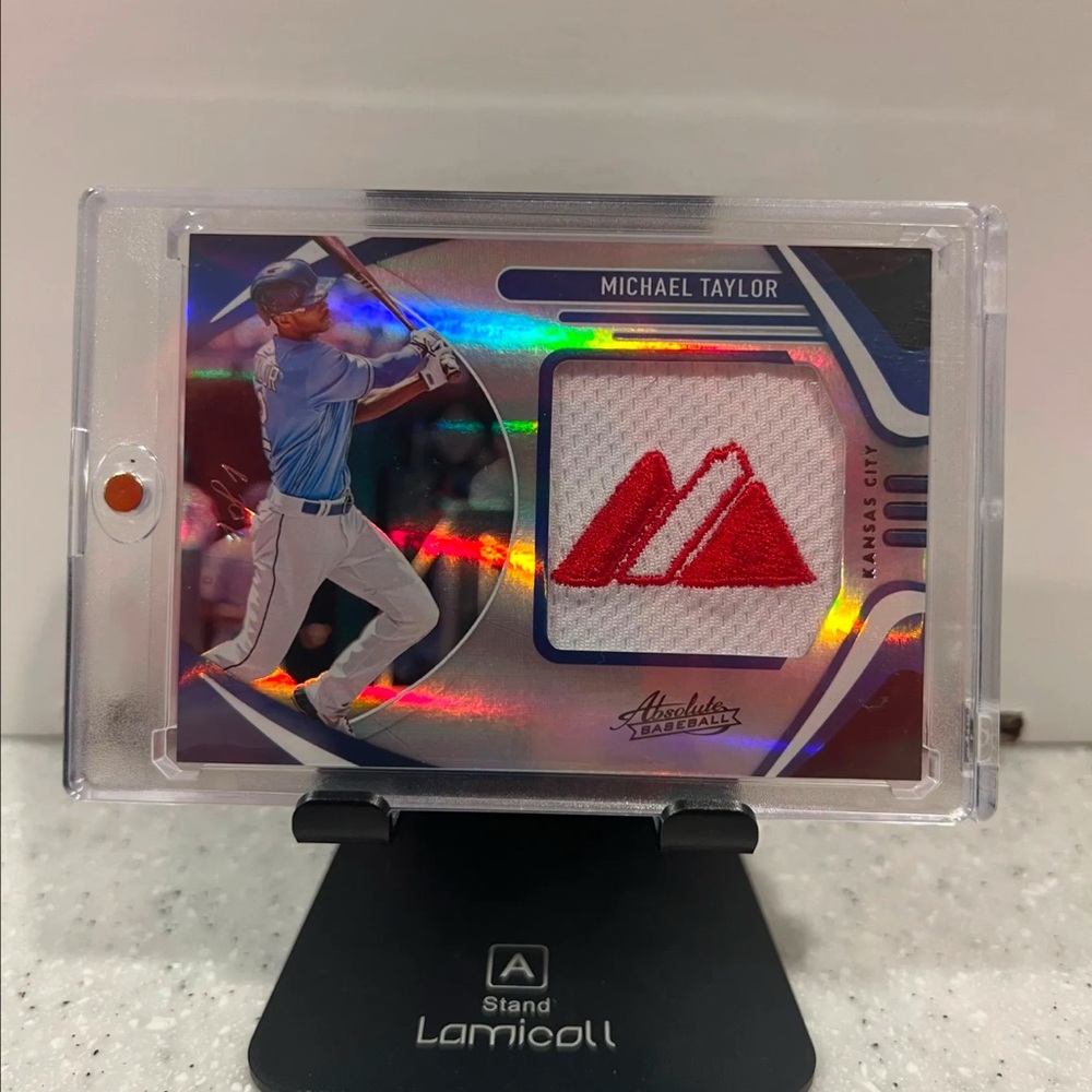 2022 Panini Absolute Logo Patch #P-MT Michael Taylor 1/1
